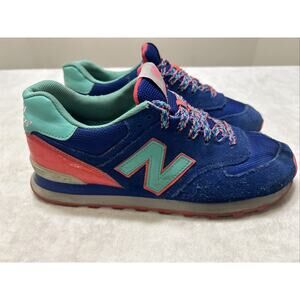 New Balance 574 Women’s Shoes Size 11 B Blue Pink Sneakers Running Sneakers